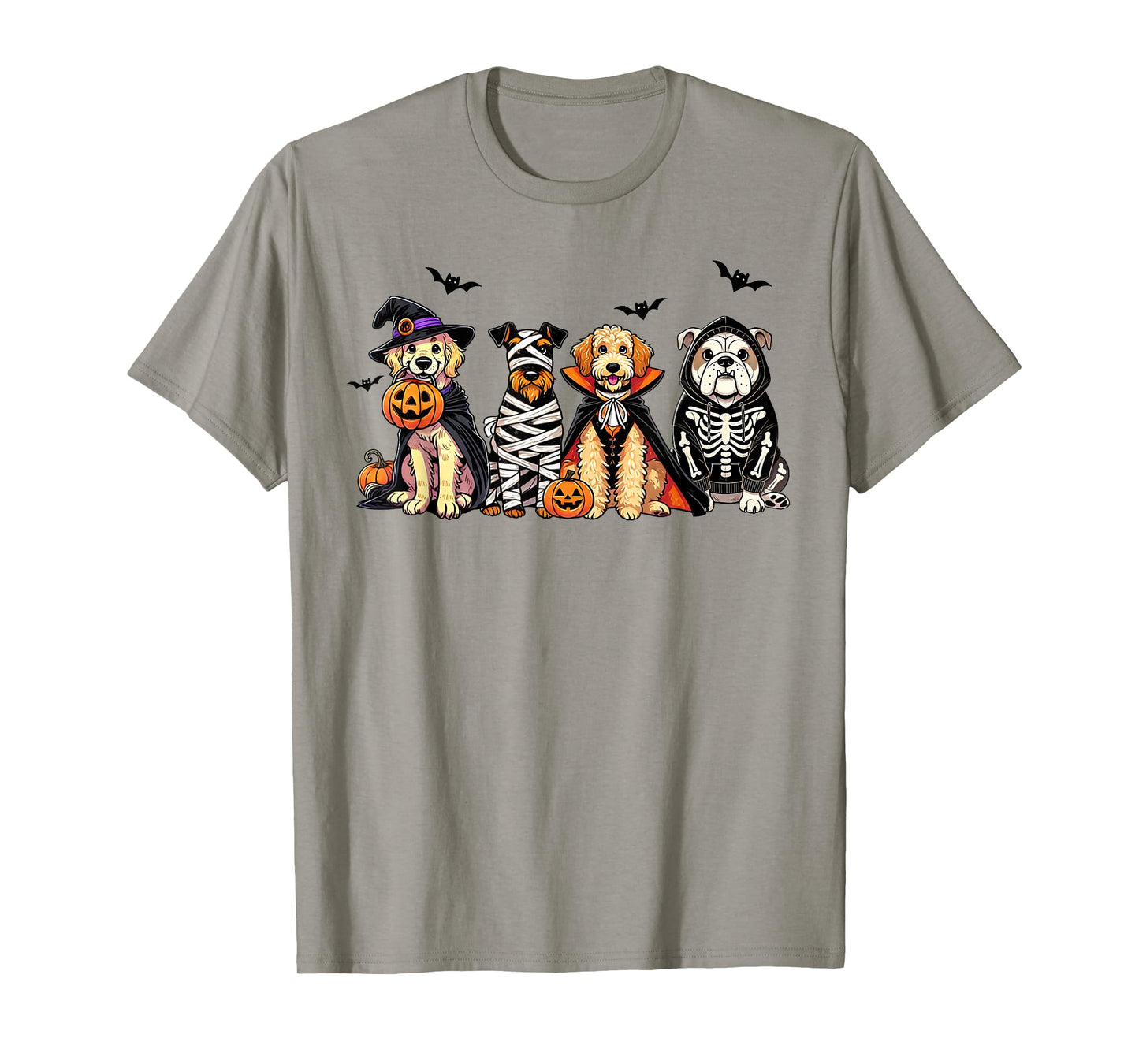 Dog Ghost Cute Dog Dressed As Ghost Funny Halloween Dog T-Shirt