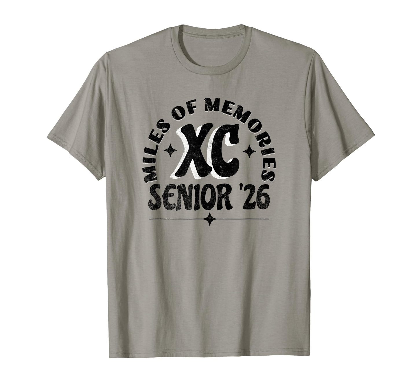 Cross Country Senior 2026 Miles of Memories T-Shirt