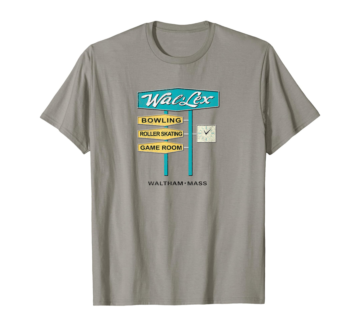 Wal-Lex Retro Bowling Roller Skating Rink Waltham MA Vintage T-Shirt