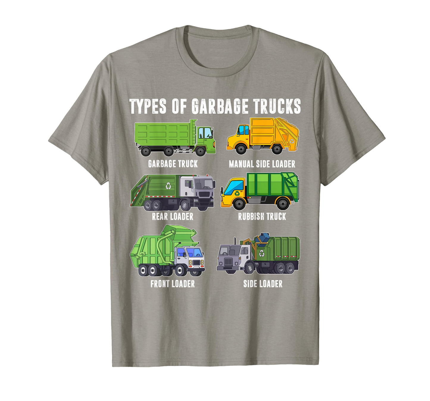 Toddler Garbage Truck Birthday Outfit Baby Recycling Trash T-Shirt