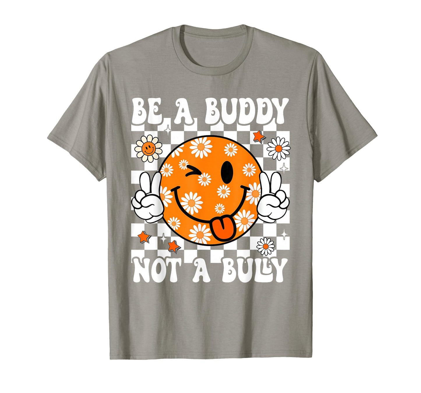 Anti Bullying Be A Buddy Unity Day Funny Orange Boys Girls T-Shirt