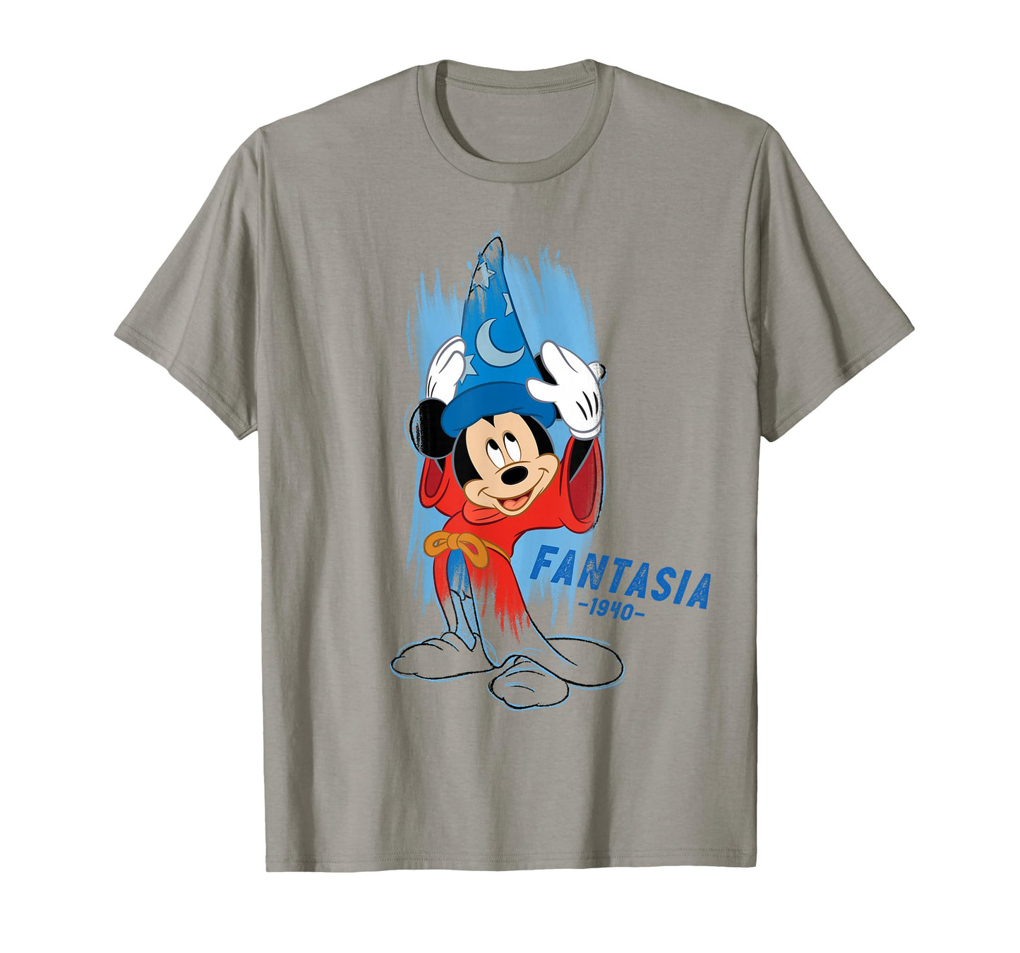 Disney Ink and Paint Sorcerer Mickey Mouse in Fantasia 1940 T-Shirt