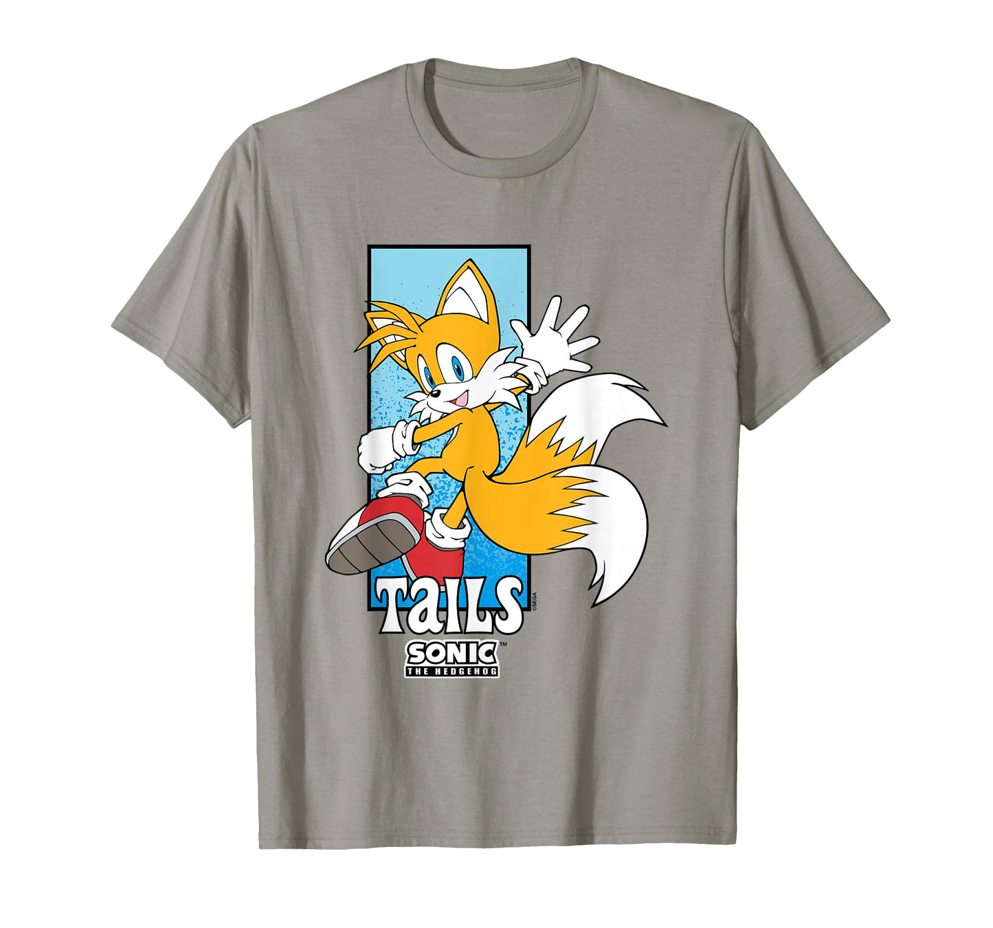 Sonic The Hedgehog Tails Spotlight Panel Portrait T-Shirt