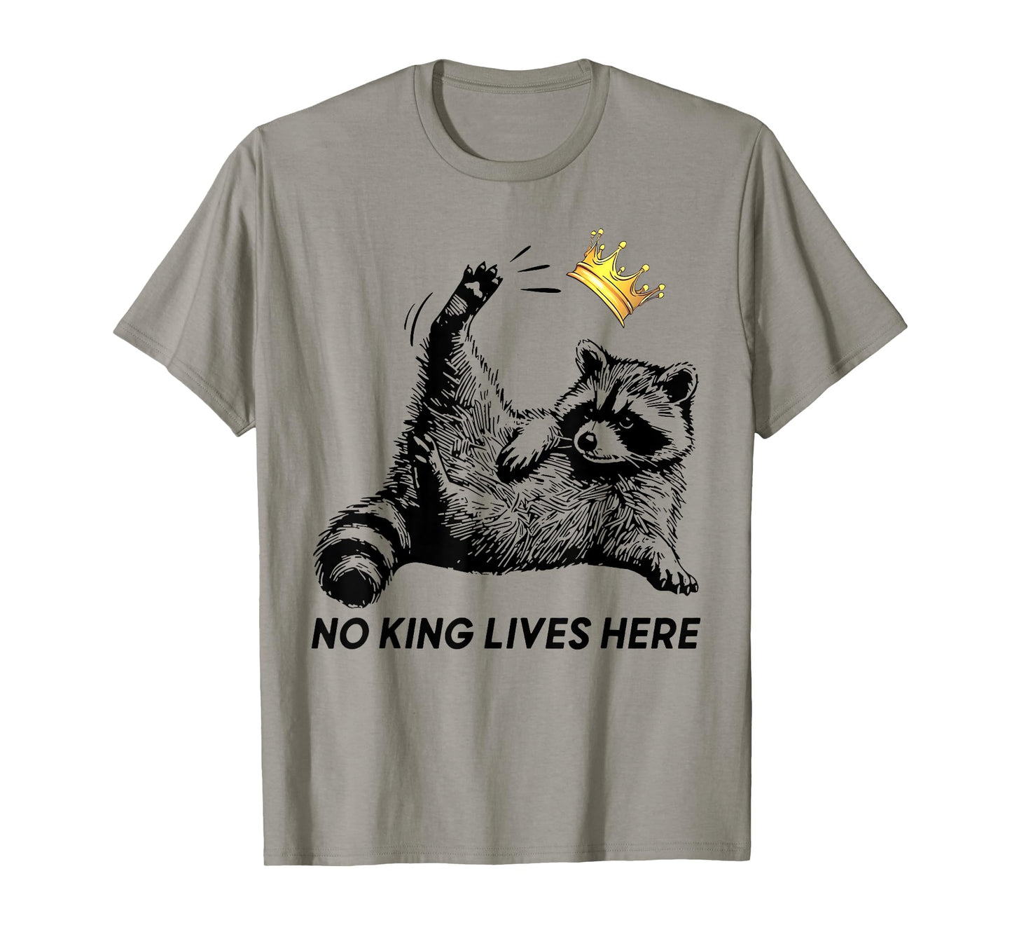 No King Lives Here No Kings in America Men Women T-Shirt