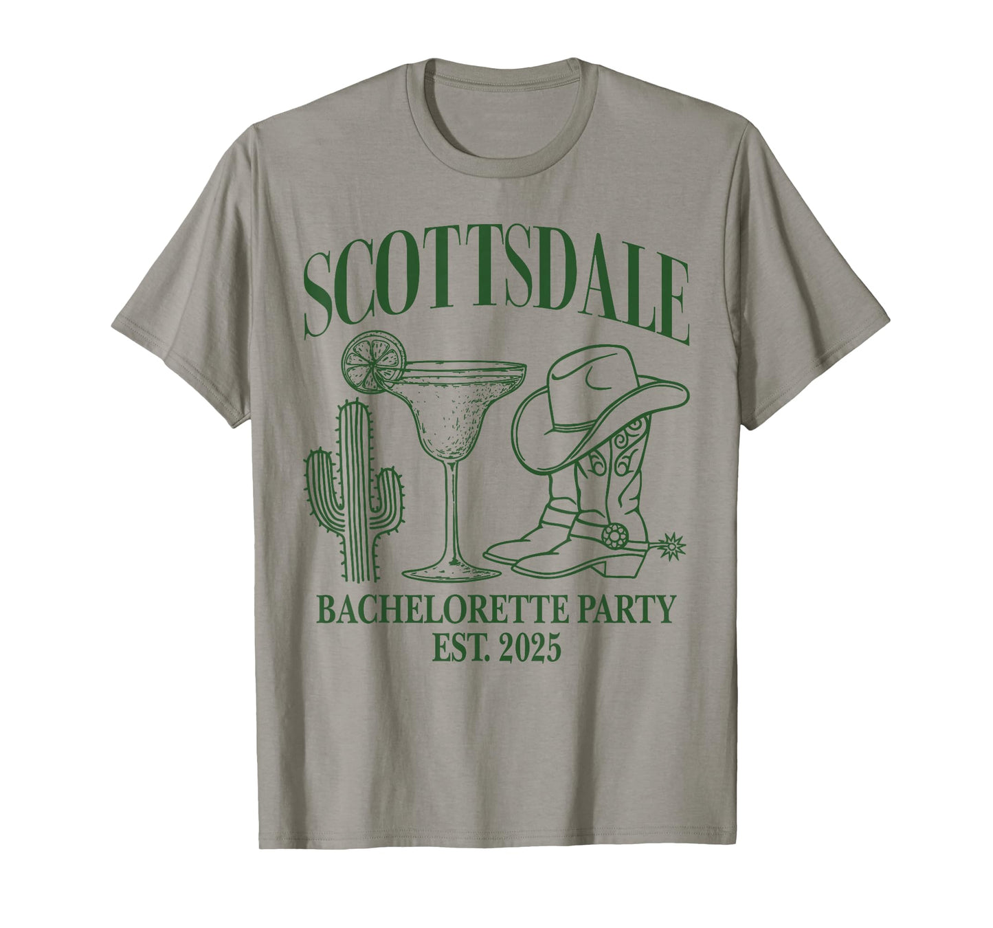Scottsdale Bach Club Desert Bachelorette 2025 Bride Squad T-Shirt