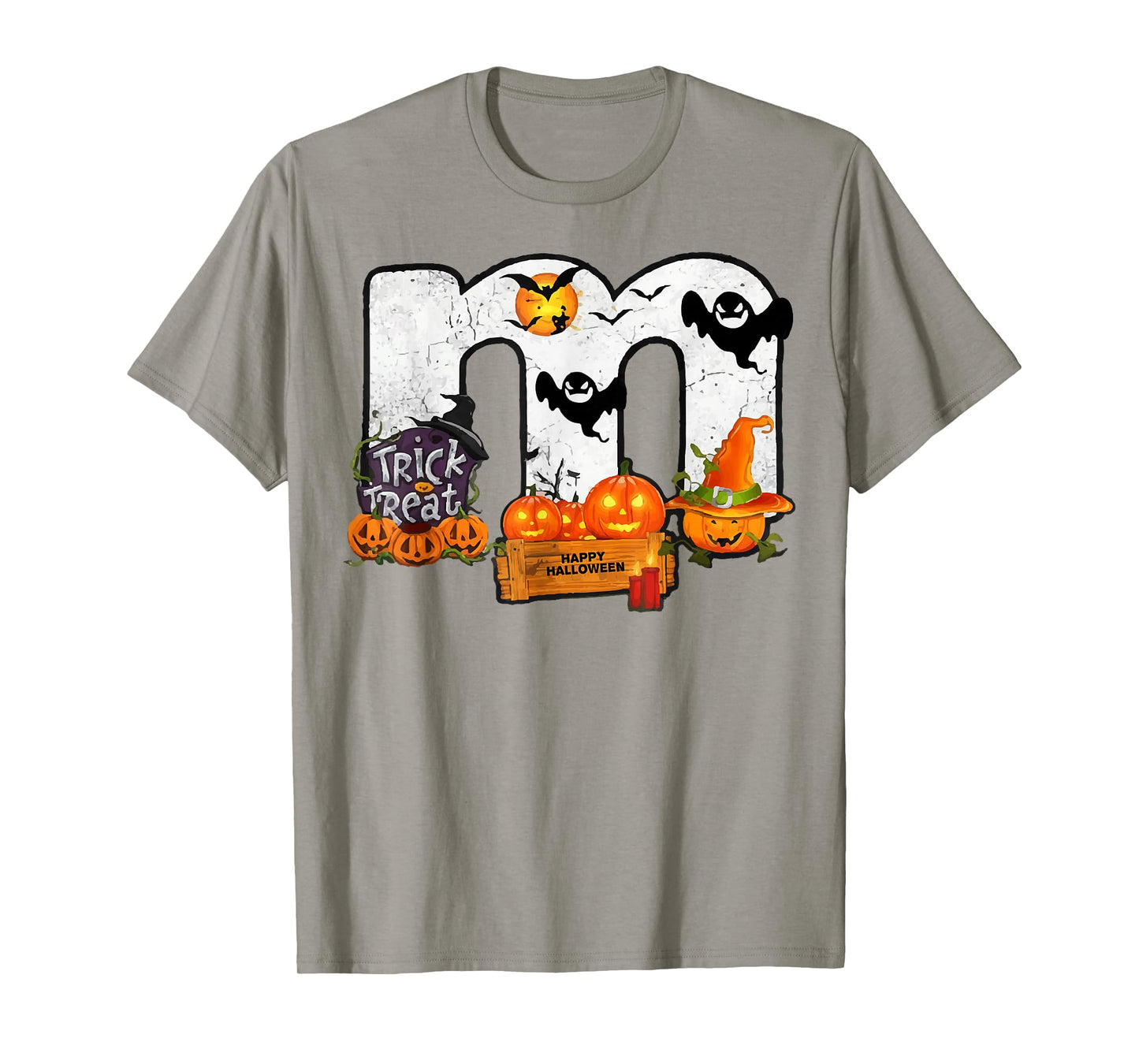 M Chocolate Candy Halloween Team Costume Party T-Shirt
