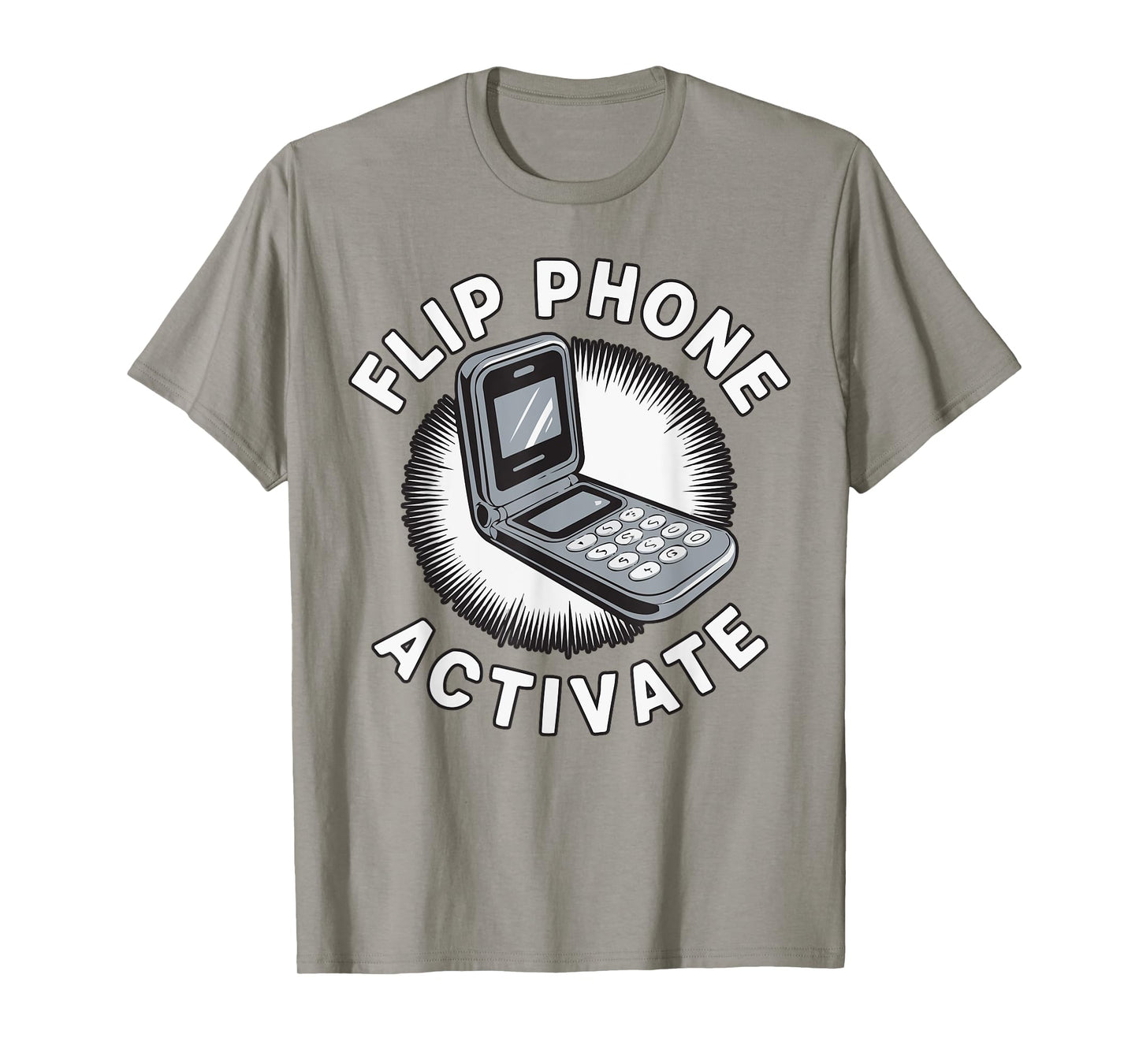 Classic Flip Phone Vintage Mobile Phone Cell Phone T-Shirt