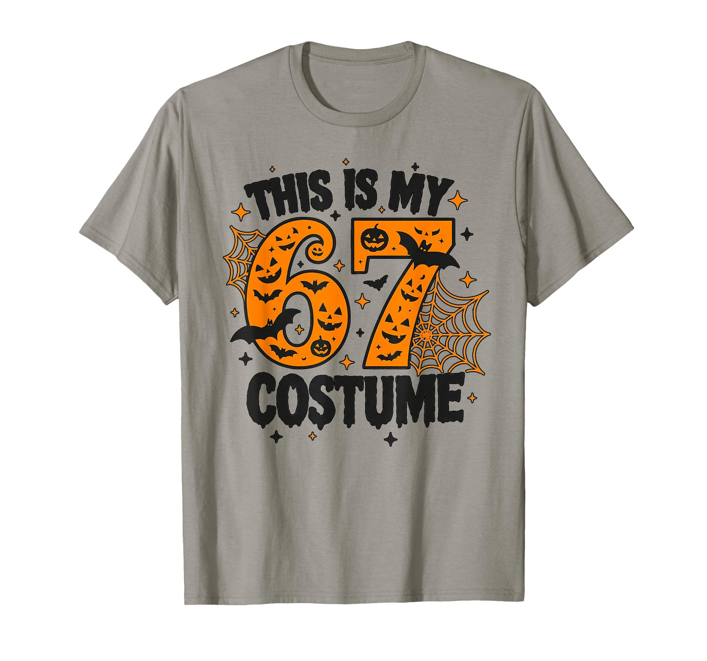 67 Sixty Seven Halloween Costume Design Funny 6 7 Meme T-Shirt