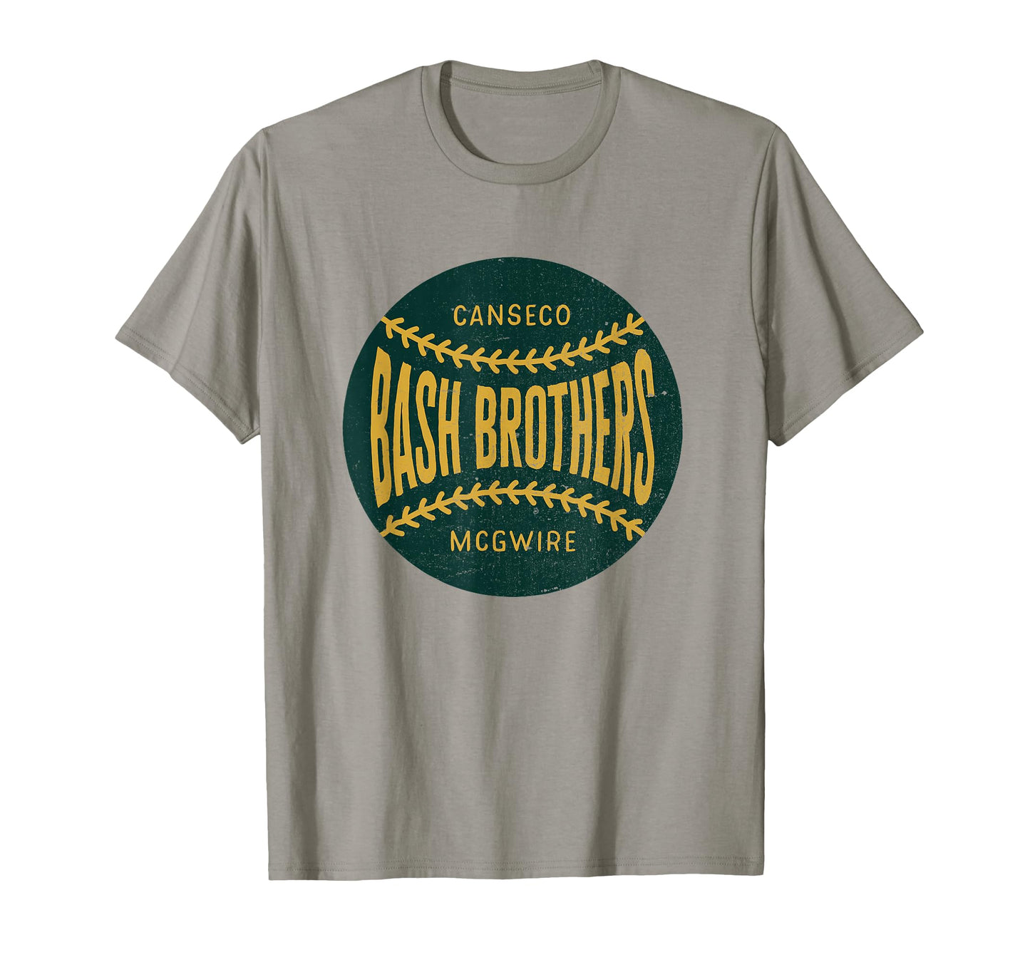 Distressed vintage-look Bash Brothers t-shirt | Baseball T-Shirt