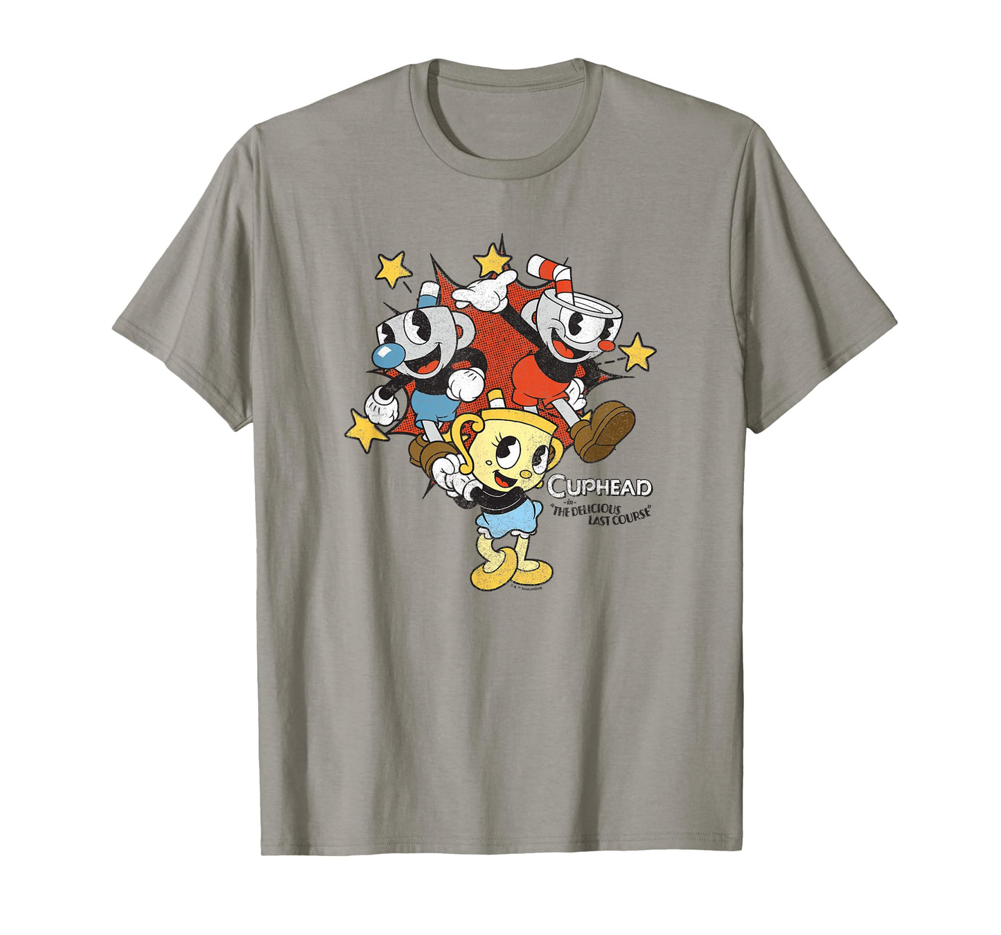 Cuphead: The Delicious Last Course Characters Group Shot T-Shirt