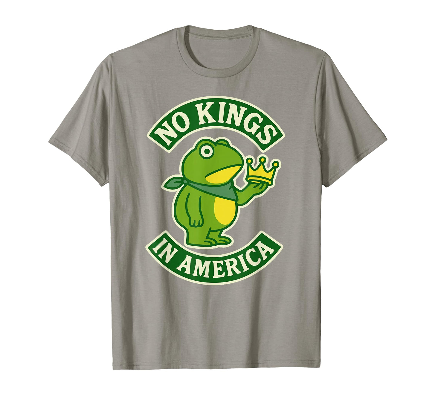 NO Kings in America Portland Protest Frog Motorcycle Club T-Shirt