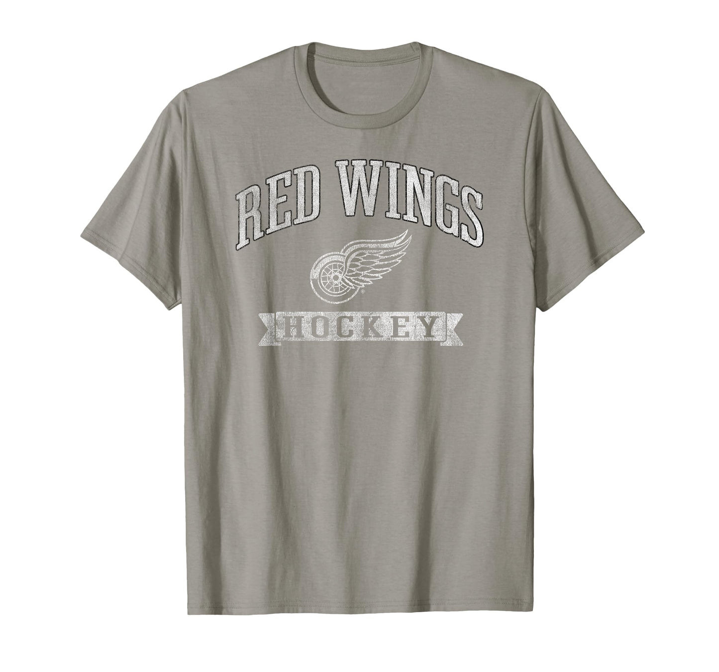 Detroit Red Wings Vintage Hockey Red Officially Licensed T-Shirt