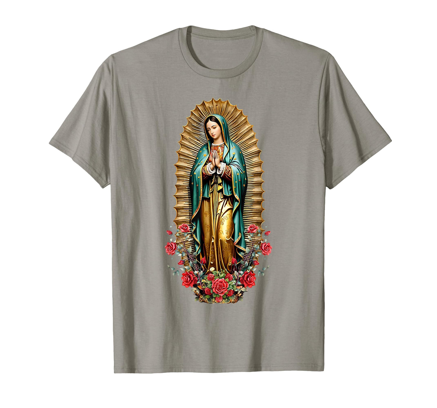 Catholic Our Lady of Guadalupe Mexican Saint Virgin Mary T-Shirt