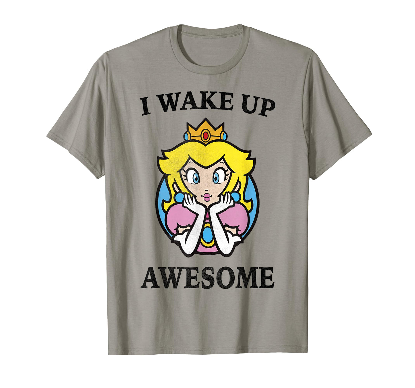 Nintendo Super Mario Princess Peach Awesome T-Shirt T-Shirt