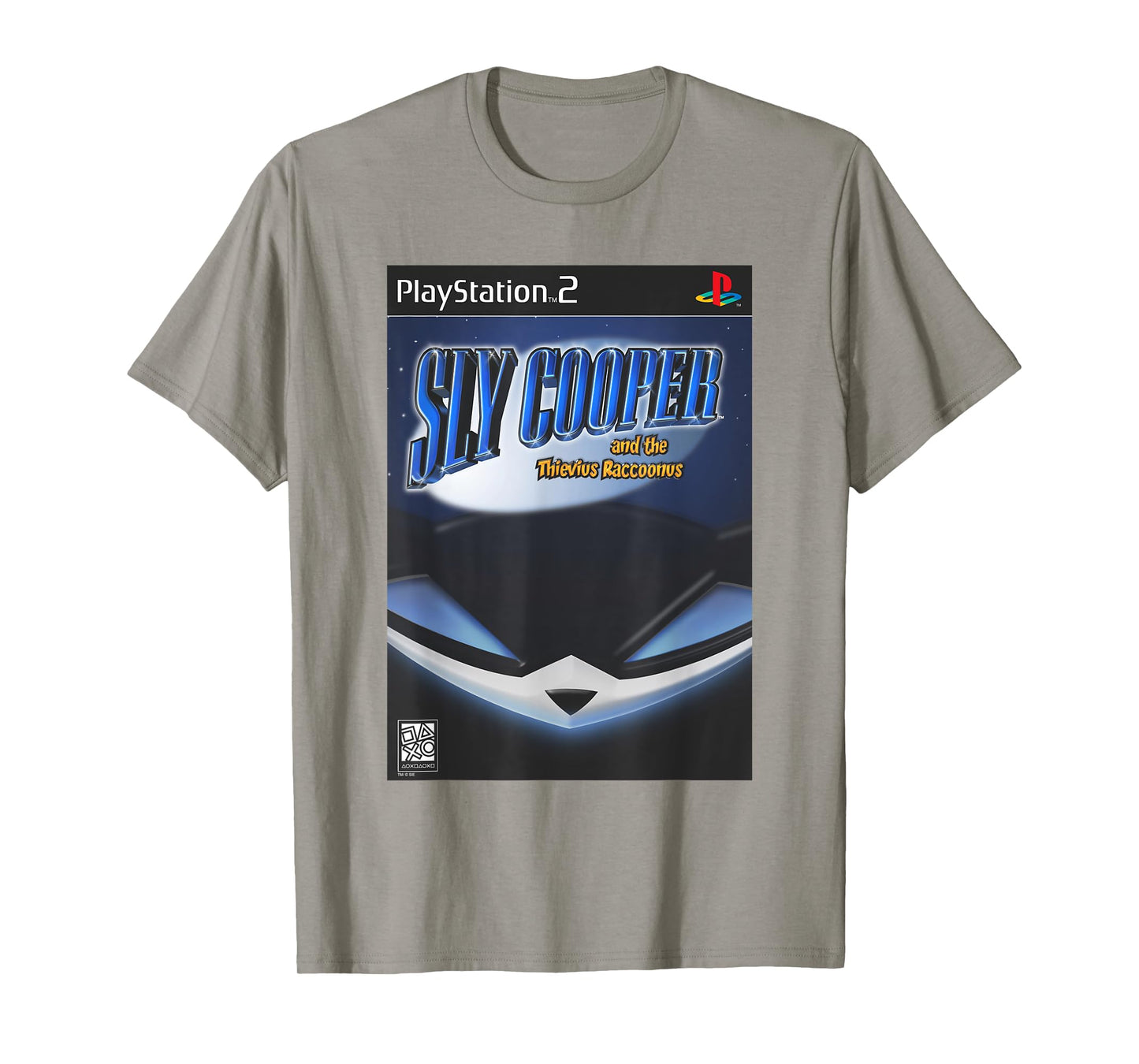 PlayStation 2 Sly Cooper Cover Art Video Game T-Shirt