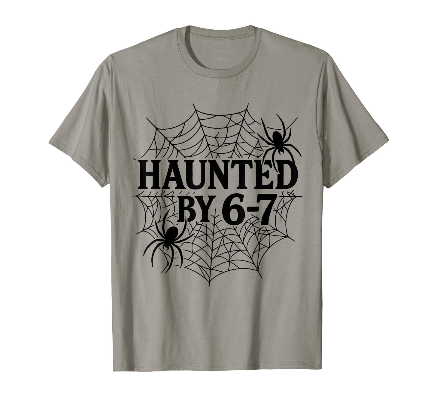 67 Meme Halloween Haunted Spider - Six Seven Gen Alpha Z T-Shirt