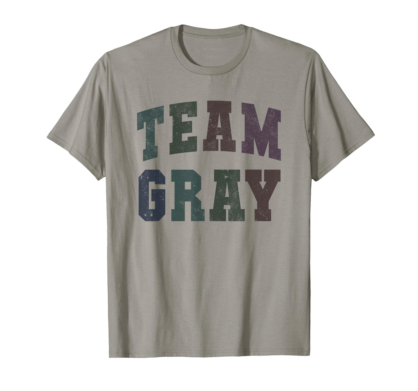 School TEAM GRAY Field Day Go Grey Spirit Summer Camp Game T-Shirt