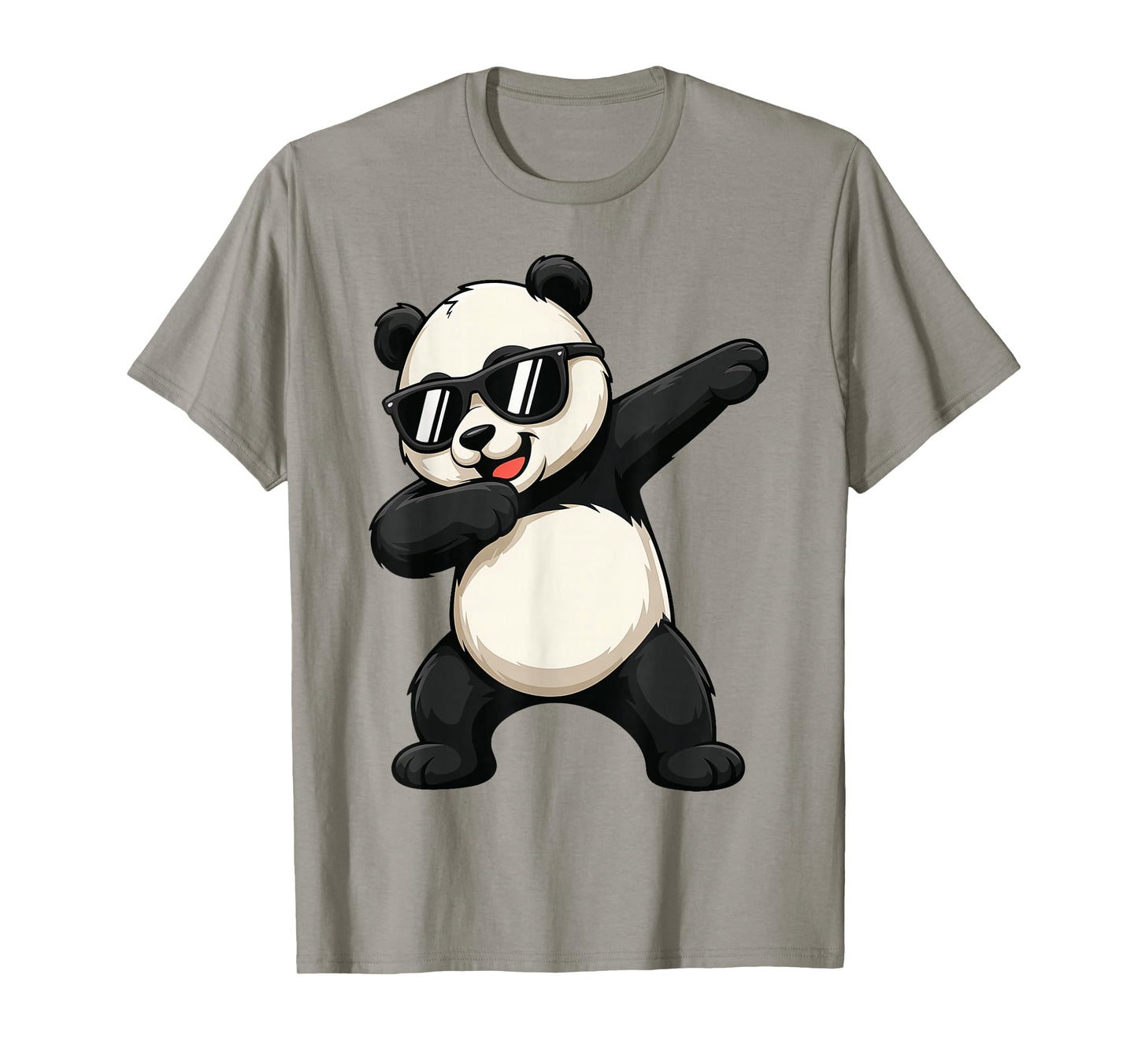Cute Dabbing Panda Bear Outfit Boy Teen Men Dab Animal Kids T-Shirt