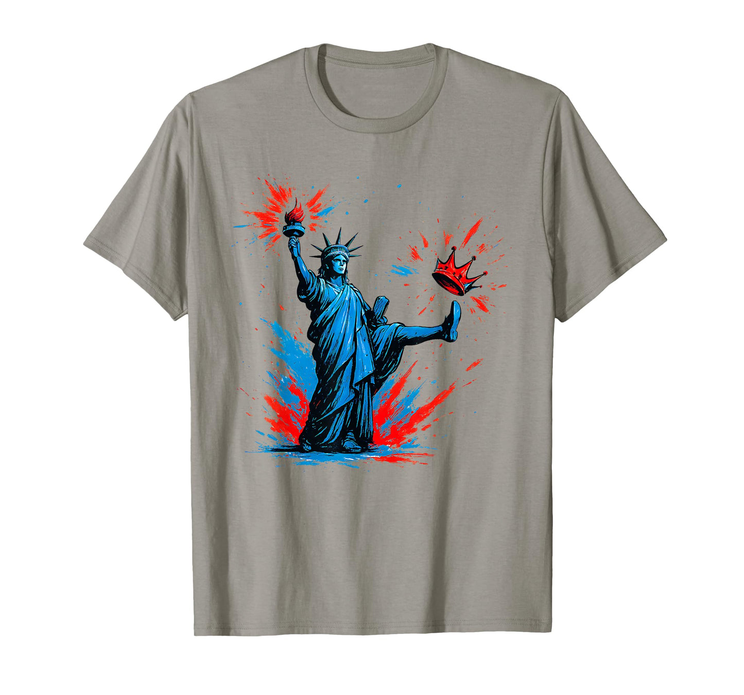 No Kings Statue of Liberty Art October 18 T-Shirt