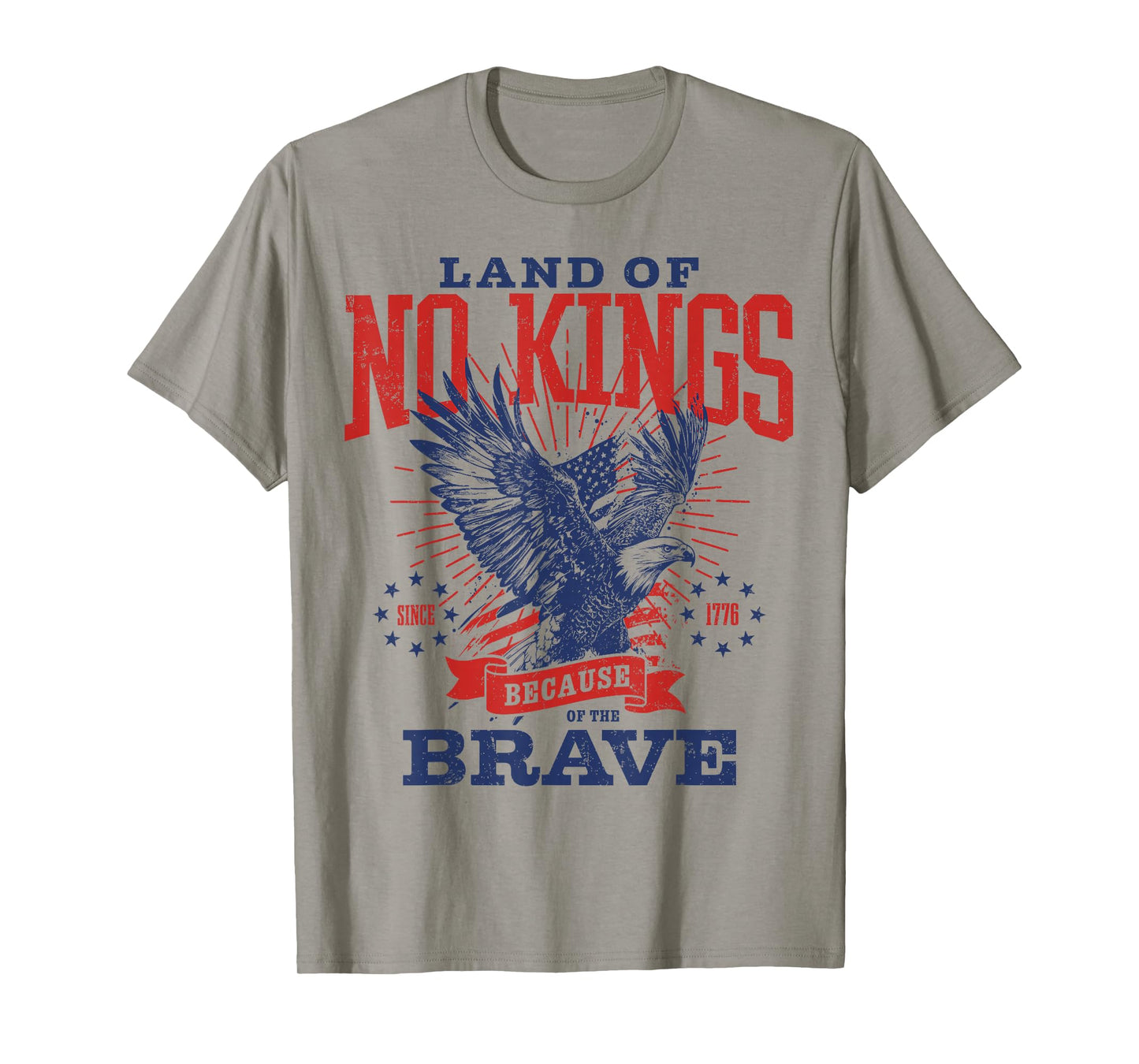 No Kings Eagle Sign T-Shirt