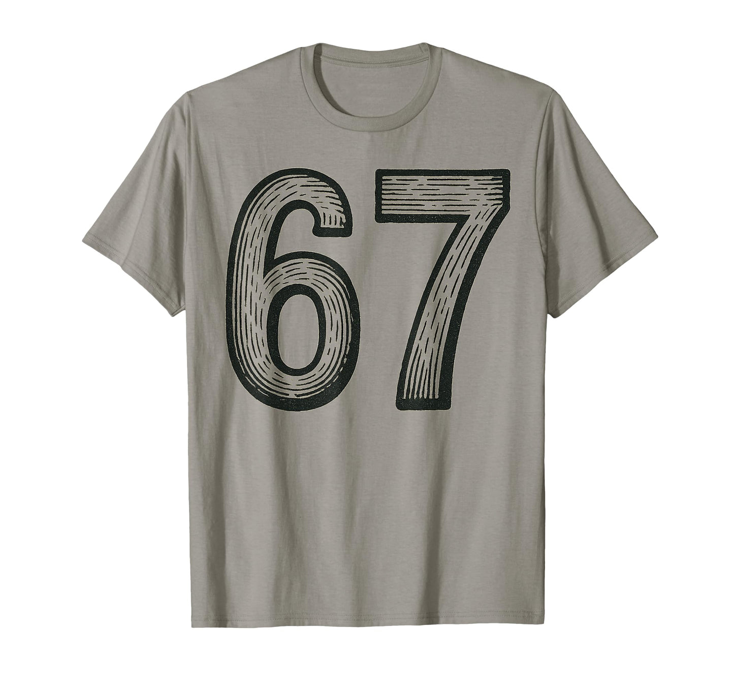 67 Six Seven 6 7 Meme Design Funny 6 7 T-Shirt