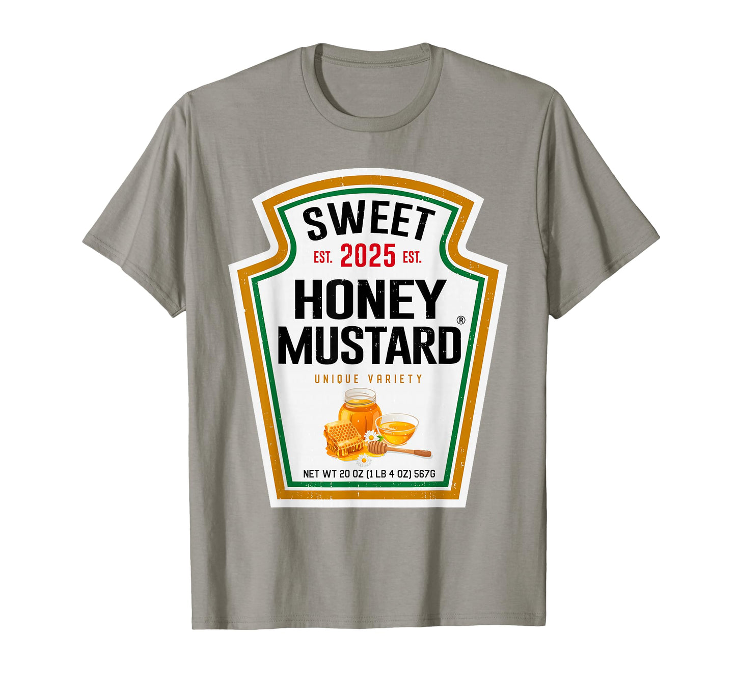Honey Mustard Condiment DIY Halloween Costume Matching Group T-Shirt
