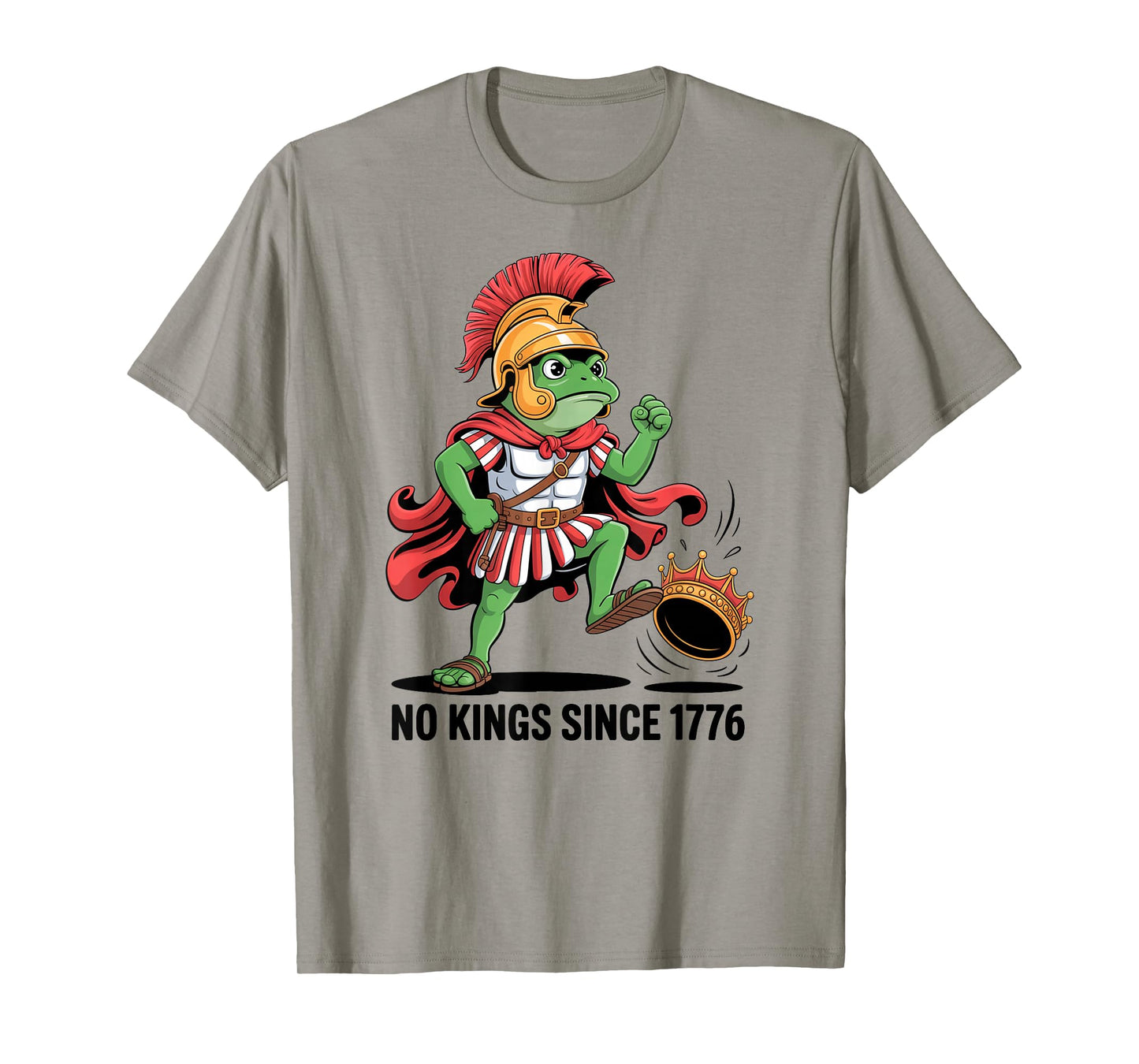 No Kings Frog No Kings in America Italian Brainrot Frog T-Shirt