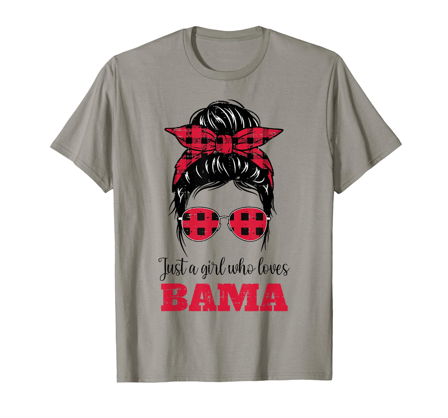 Just A Girl Who Loves Alabama Women Kids Girls Youth Teen T-Shirt