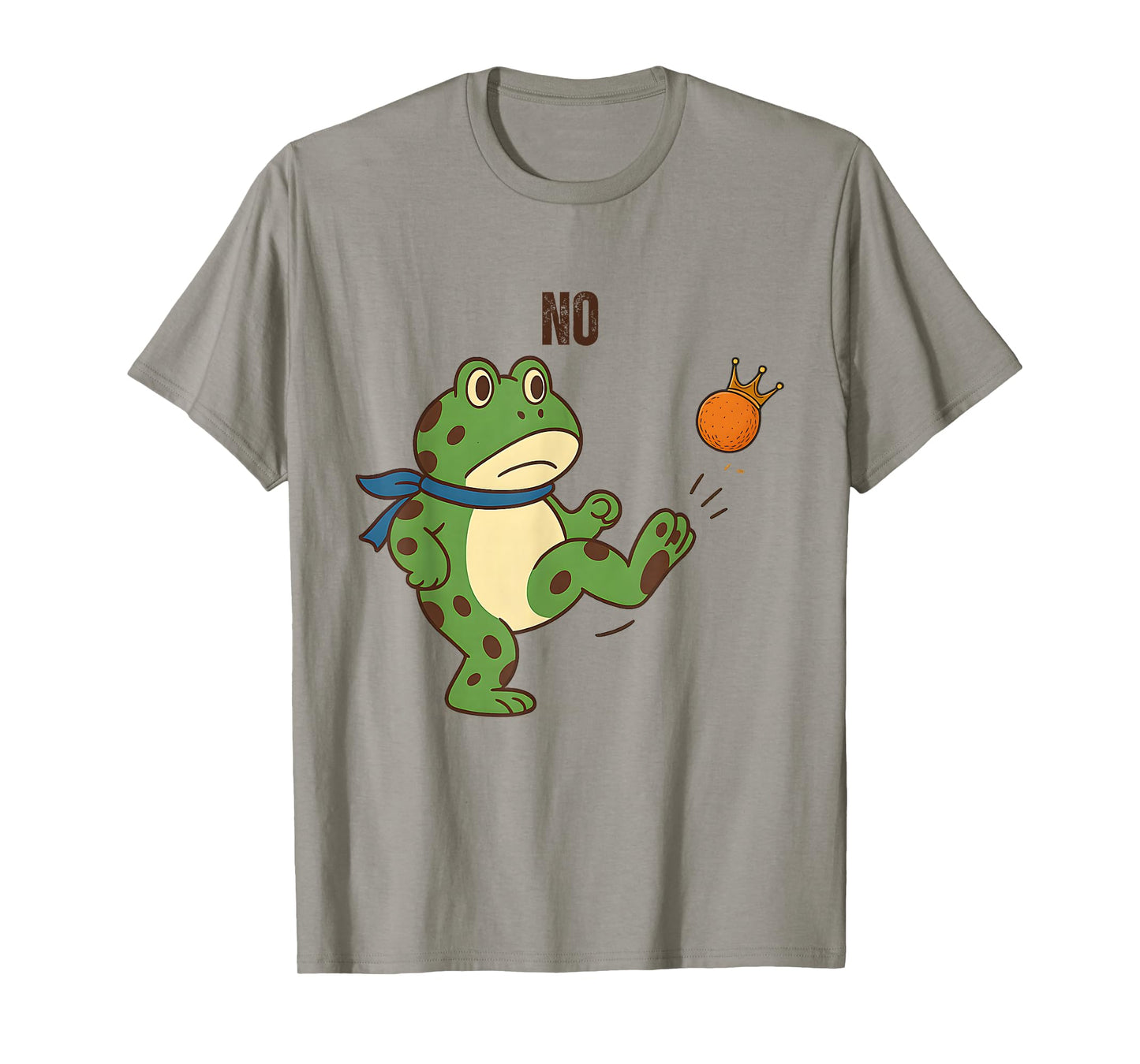 Funny No Kings Portland Frog Protest for Men Women T-Shirt