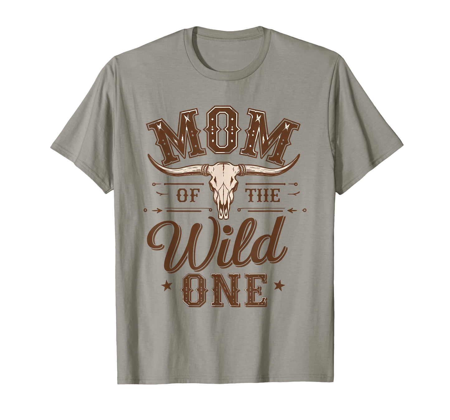 Mom Of The Wild One Cowboy Western Rodeo Party Matching T-Shirt