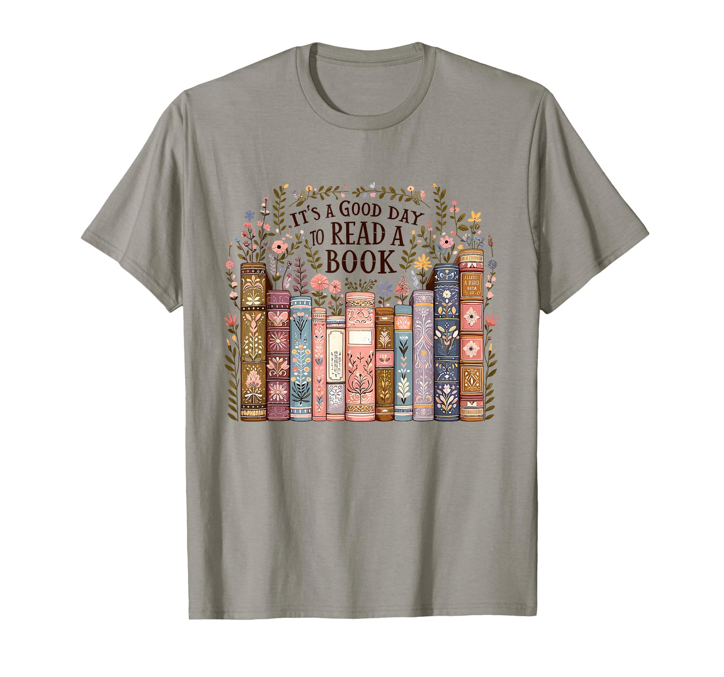 Itβs A Good Day To Read A Book Lovers Library Reading Women T-Shirt