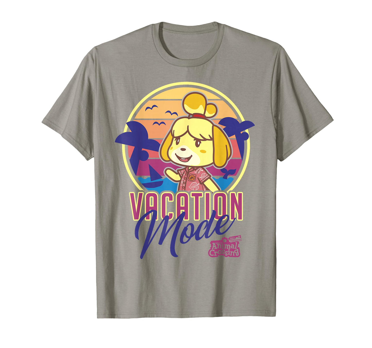 Animal Crossing: New Horizons Isabelle Vacation Mode Vintage T-Shirt