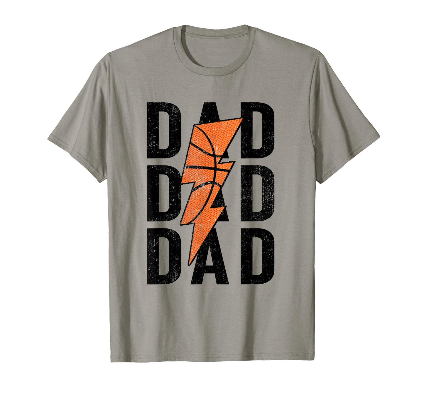 Daddy Basketball Lightning Basketball Dad Gifts Father's Day T-Shirt