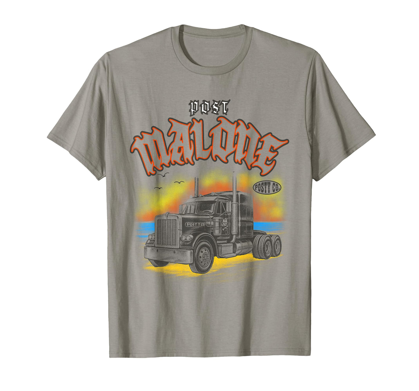 Official Post Malone Posty Co Truck T-Shirt