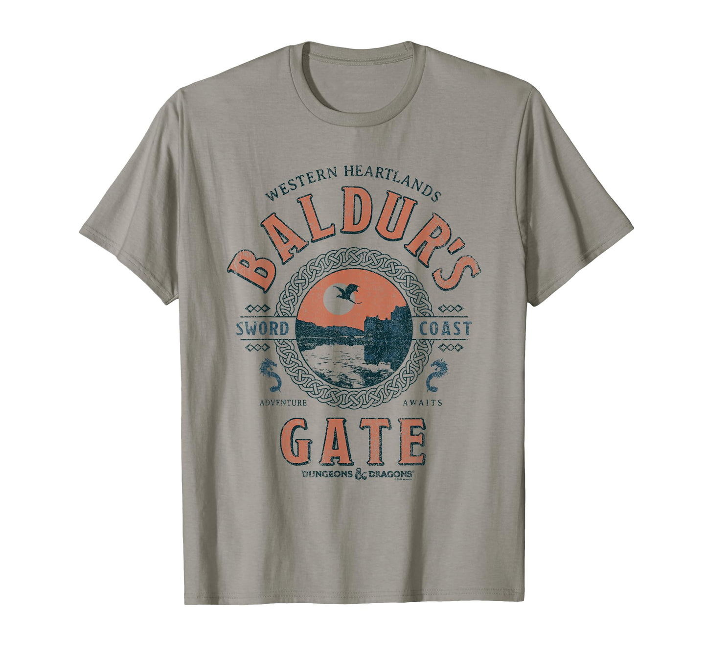 Dungeons & Dragons Adventure Awaits at Baldur's Gate T-Shirt