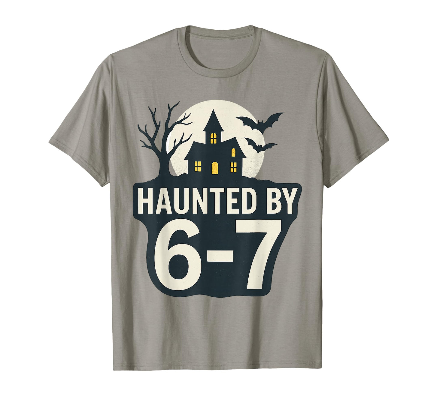 67 Meme Halloween House Spooky - Six Seven Gen Alpha Z T-Shirt