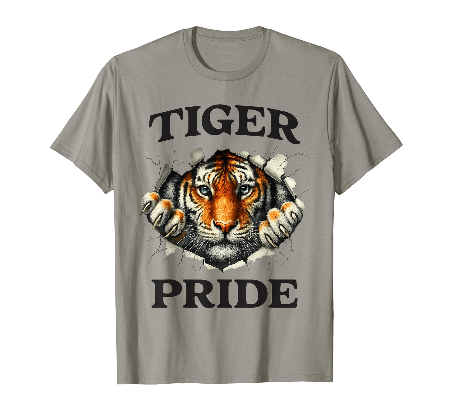 Retro Tiger Pride School Team Sports Vintage Design T-Shirt