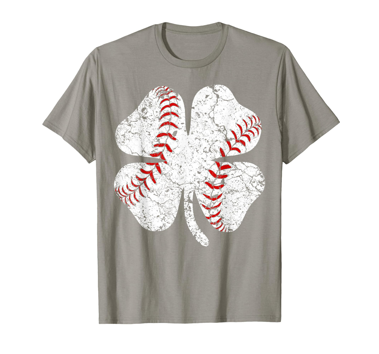 Baseball St Patricks Day Boys Girls Men Women Shamrock Green T-Shirt