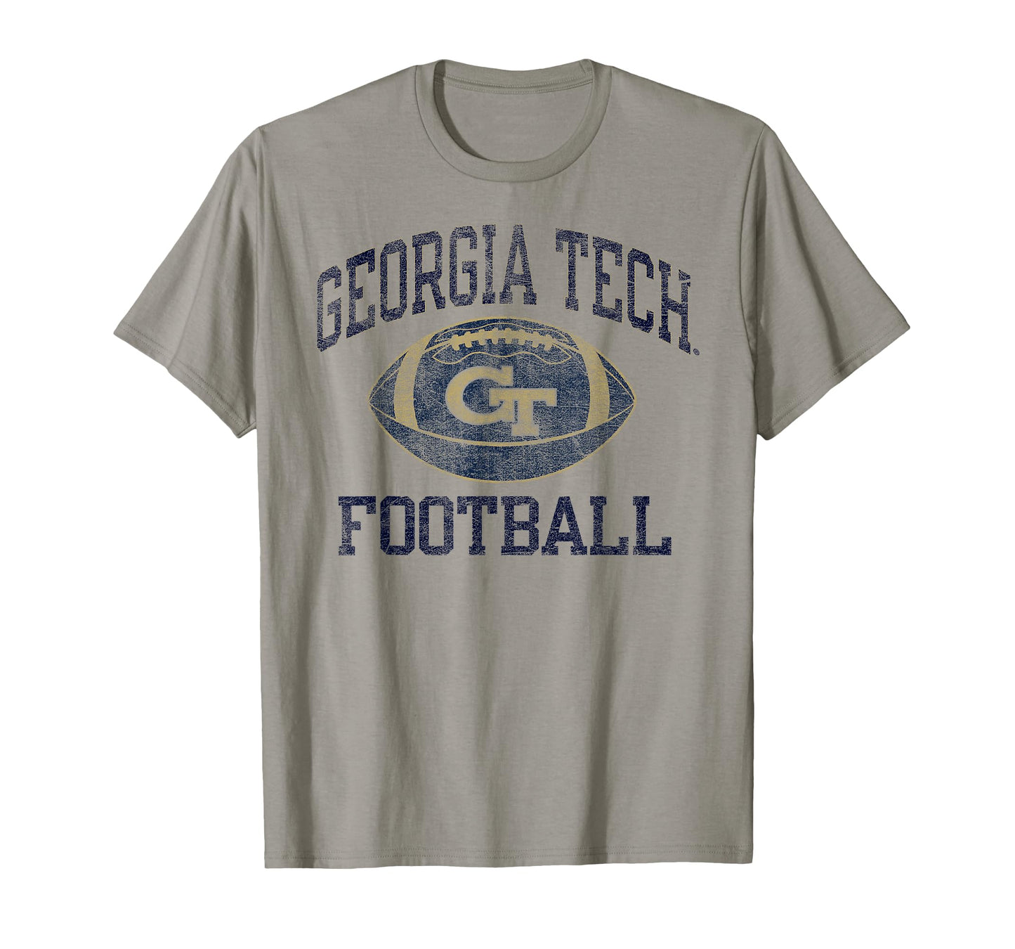 Georgia Tech Yellow Jackets Football Intensity White T-Shirt