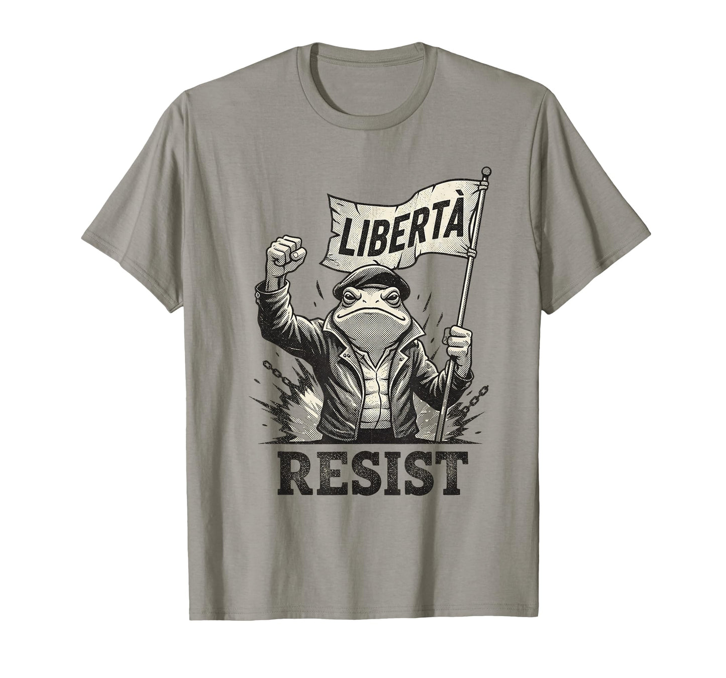 Portland Frog Protest Shirt Funny Portland Frog T-Shirt