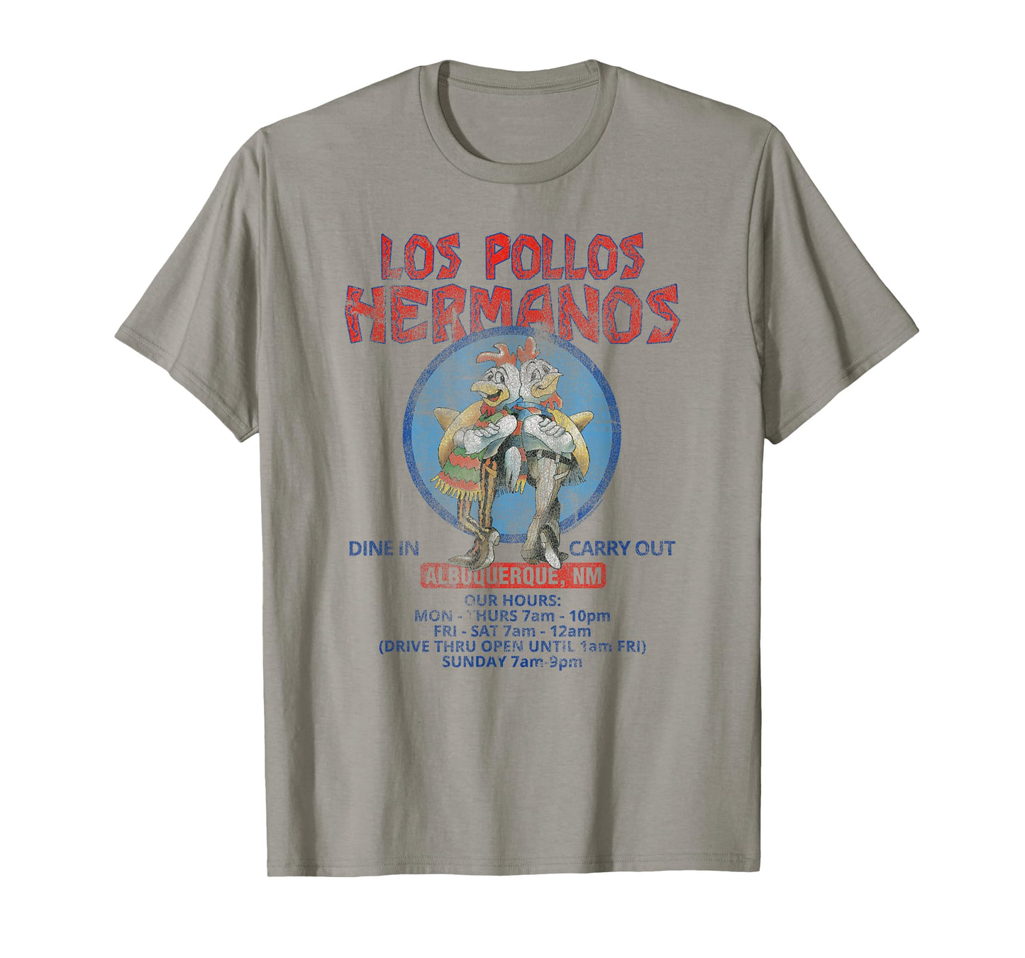 Breaking Bad Los Pollos Hermanos Albuquerque Retro Ad TV T-Shirt