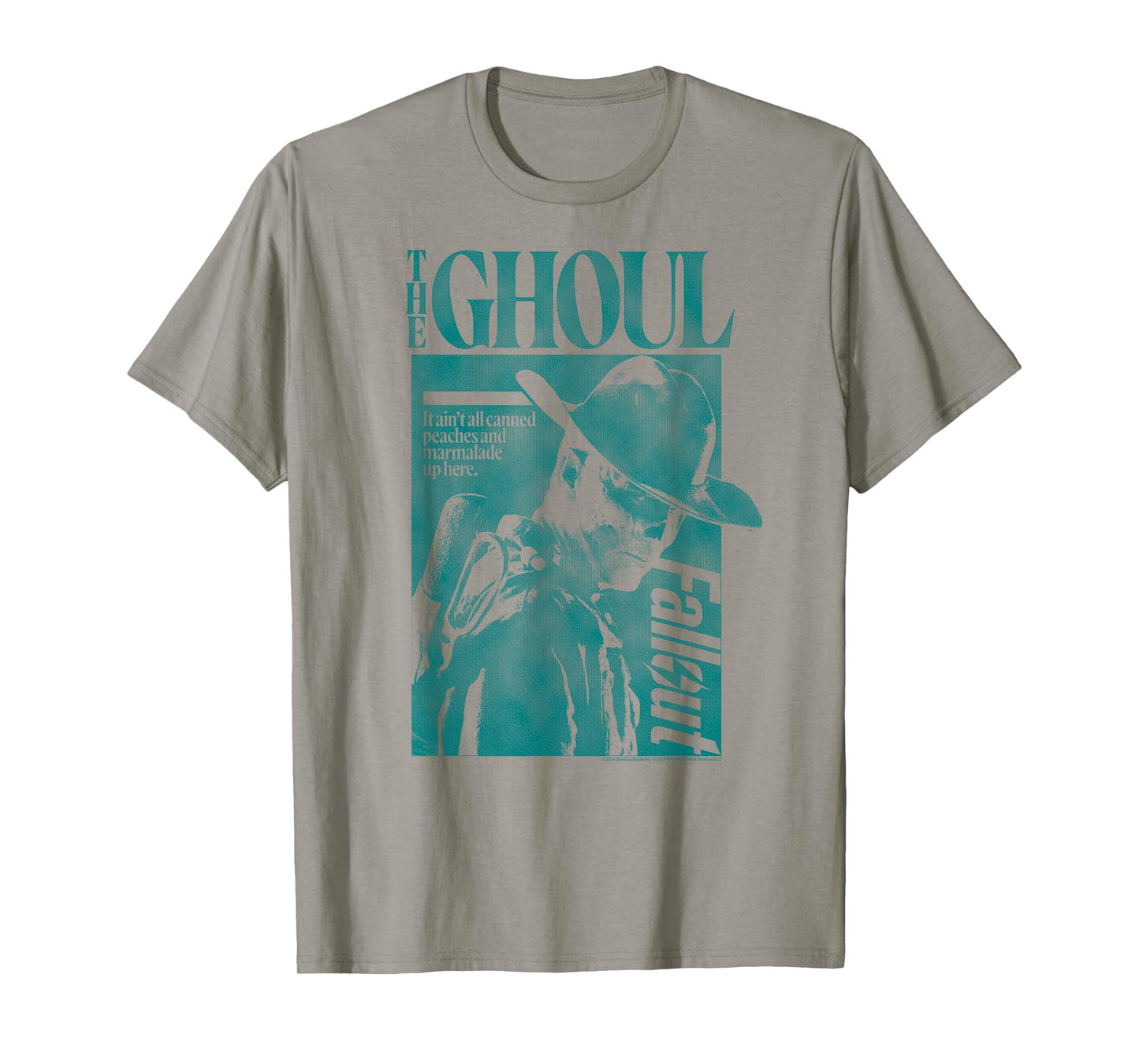 Fallout The Ghoul Modern Collage TV Show T-Shirt
