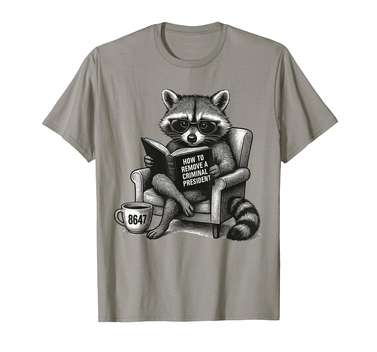 Subtle Anti Trump 8647 Anti-Trump Democrat Gift T-Shirt