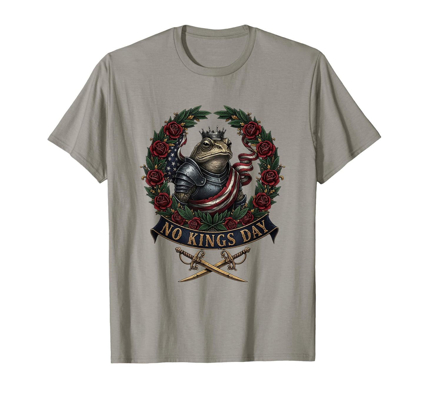 No Kings Day Portland Shirt Frog Protest T-Shirt