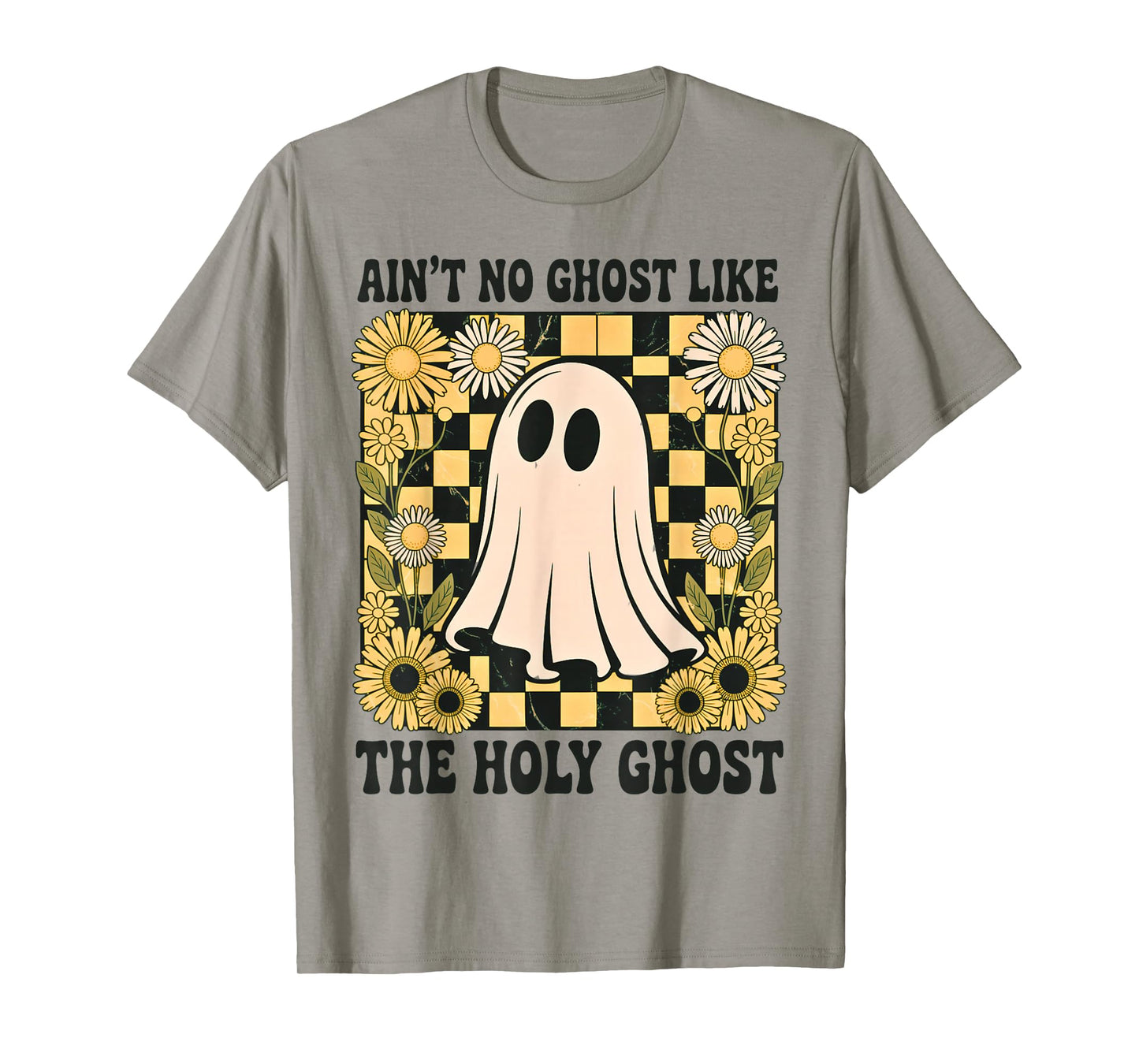 Retro Boho Ainβt No Ghost Like The Holy Ghost, Christian T-Shirt