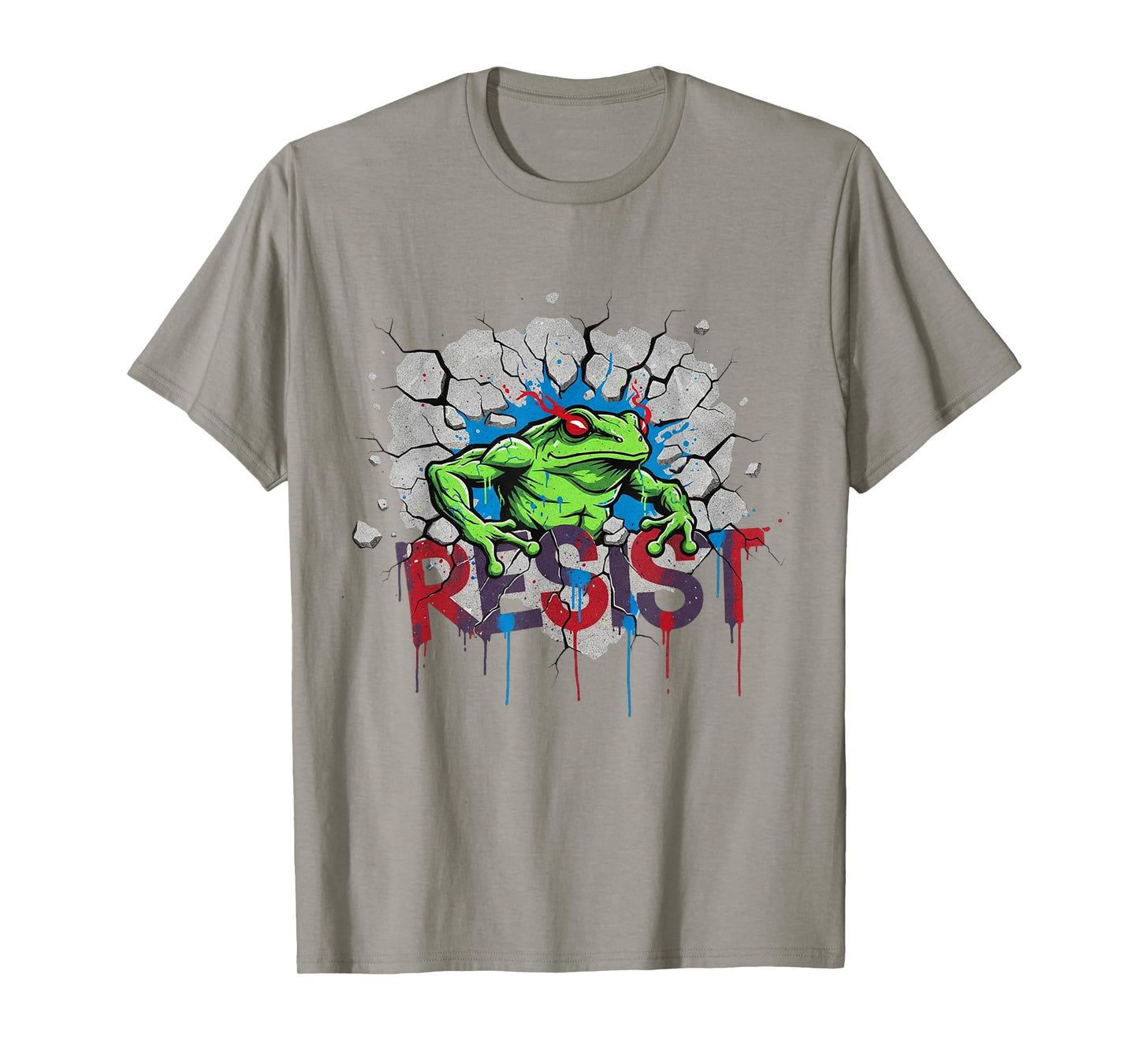 Portland Frog Protest Shirt Funny Portland Frog T-Shirt