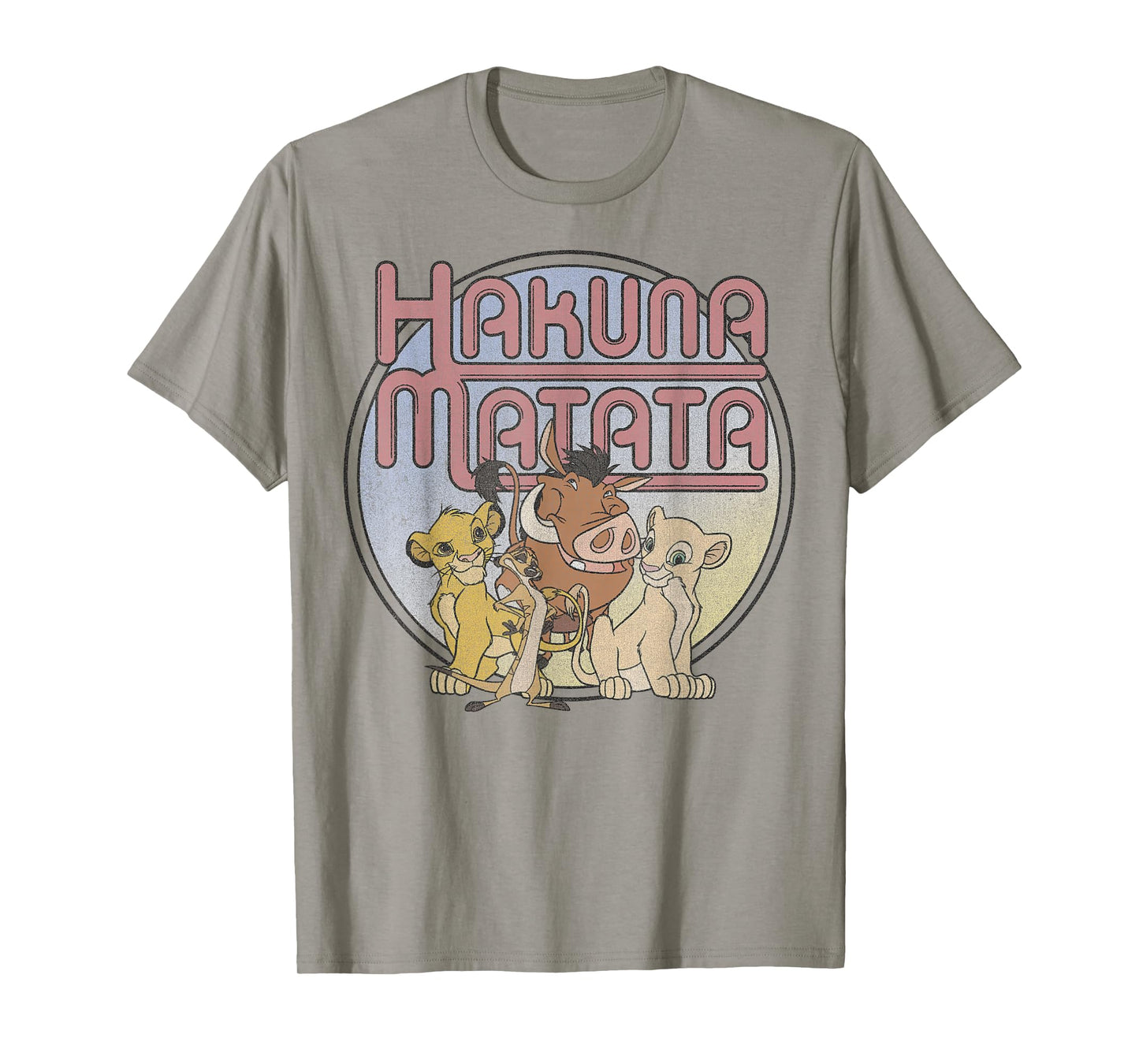 Disney Lion King Retro Hakuna Matata Simba And Friends T-Shirt