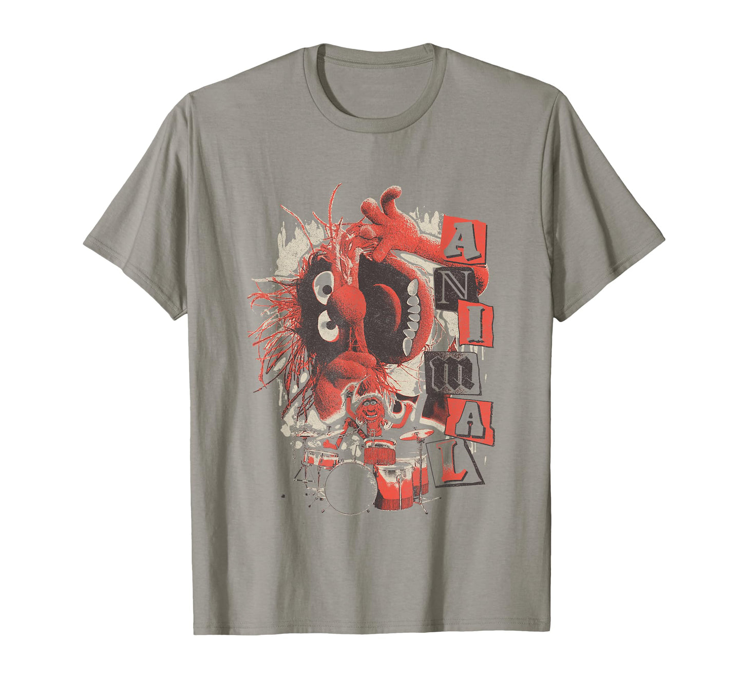 Disney The Muppets Animal Classic Punk Rocker T-Shirt