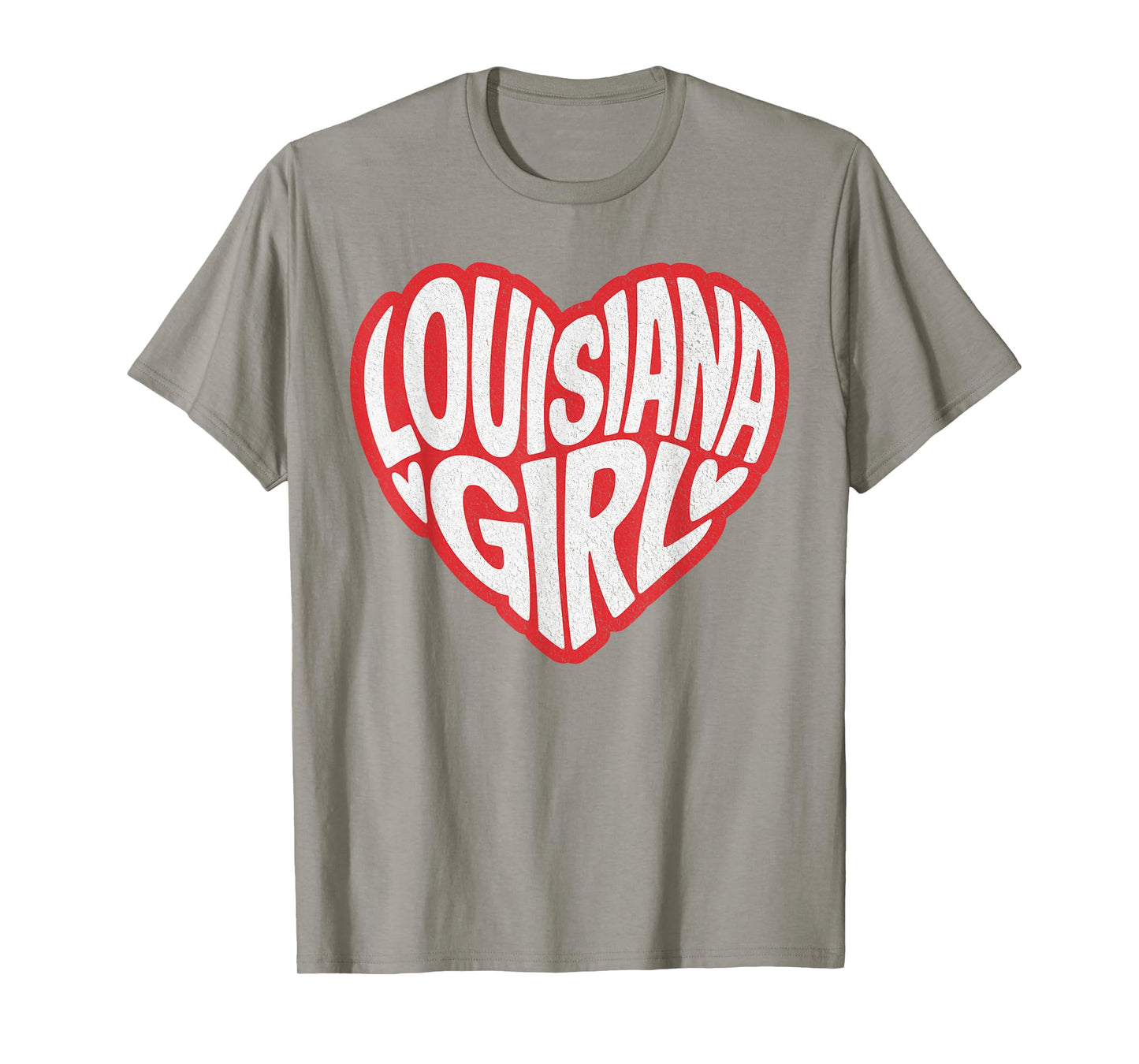 Retro Louisiana Girl Home Pride Cute Louisiana Girls T-Shirt