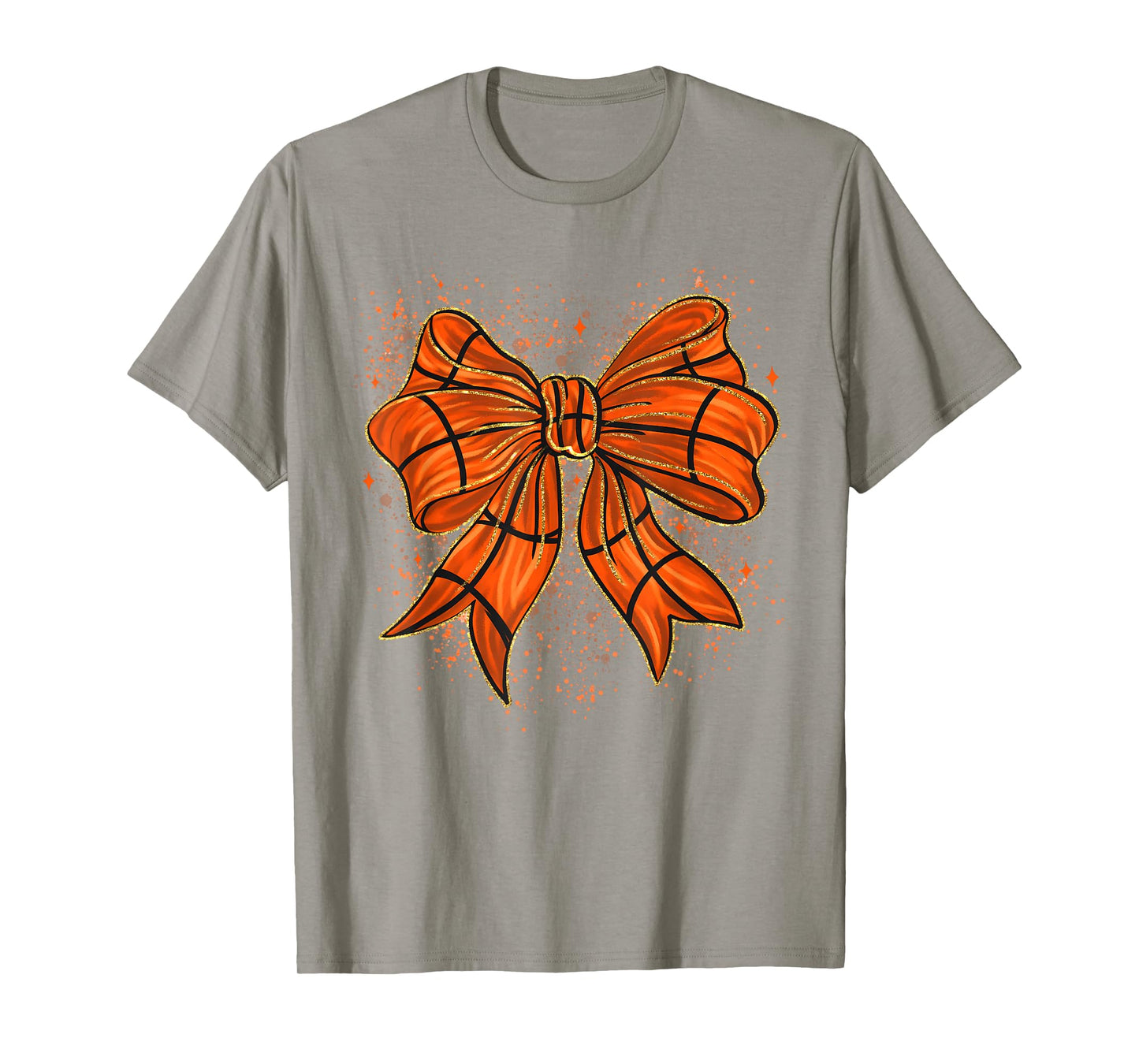 Cute Basketball Coquette Bow Basketball Bow Girls Game Day T-Shirt